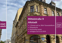 Halle (Saale) Mittelstraße, Ladenlokal, Gastronomie mieten oder kaufen