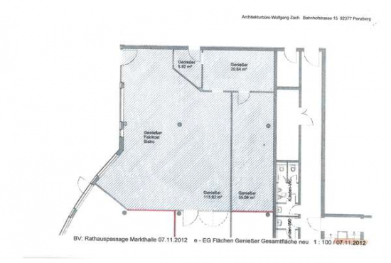 Penzberg Friedrich-Ebert-Straße, Ladenlokal, Gastronomie mieten oder kaufen