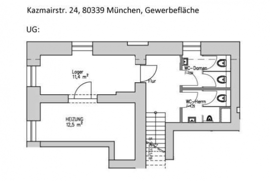 München Kazmairstr., Ladenlokal, Gastronomie mieten oder kaufen