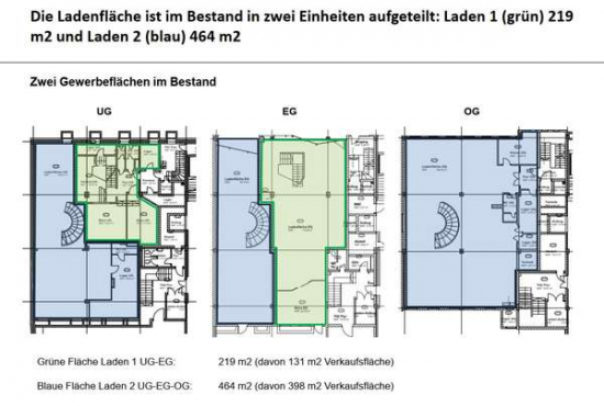 Rosenheim Münchner Straße, Ladenlokal, Gastronomie mieten oder kaufen