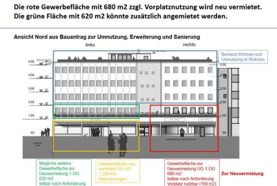 Rosenheim Münchner Straße, Ladenlokal, Gastronomie mieten oder kaufen