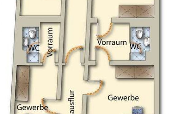 Freiberg Kesselgasse, Ladenlokal, Gastronomie mieten oder kaufen